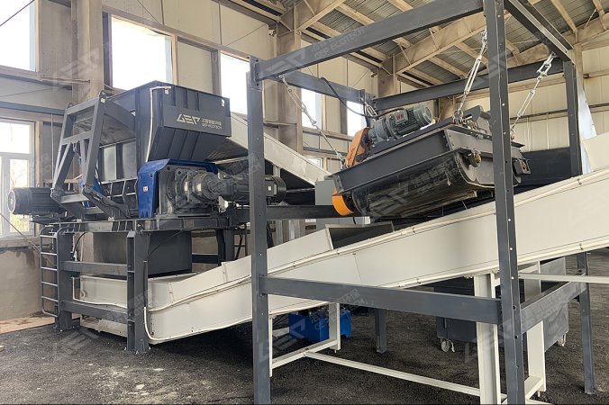 Rimozione del ferro nel processo di smaltimento dei rifiuti ingombranti in Cina