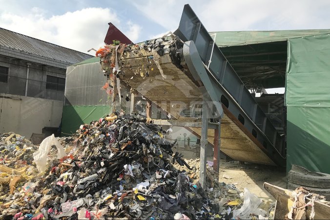 Progetto SRF di rifiuti domestici a Shanghai