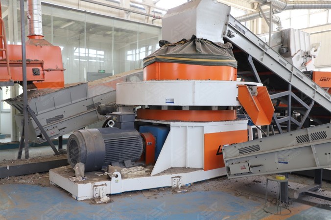 Impianto di produzione di pellet RDF per la trasformazione dei rifiuti industriali in combustibile alternativo nella provincia di Henan, Cina