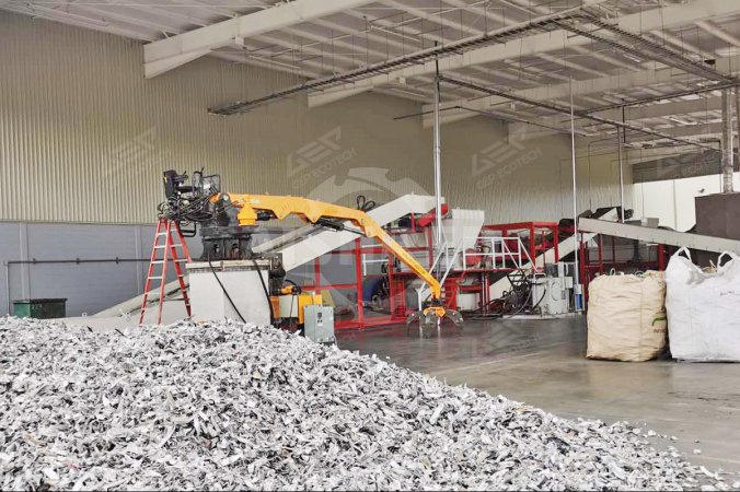 Progetto di riciclaggio dei metalli di alluminio in Messico
