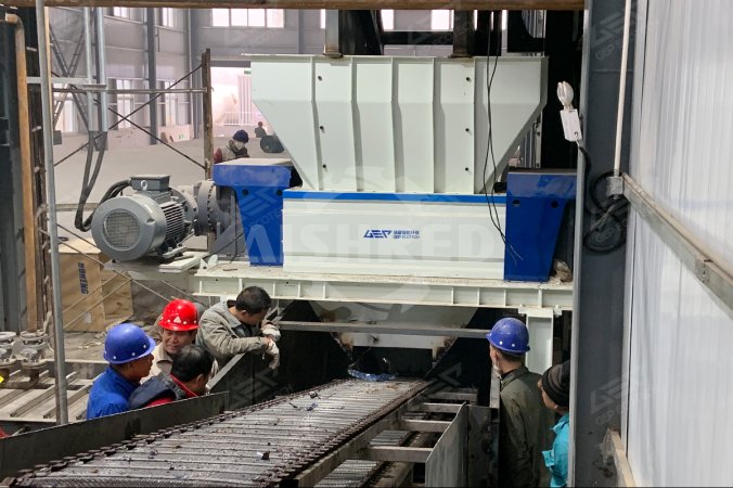 Progetto di riciclaggio di contenitori metallici a Henan, Cina