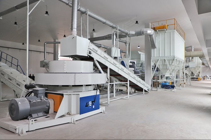 Linea di produzione di pellet RDF da rifiuti solidi urbani nello Zhejiang, Cina