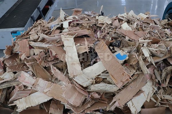 Tranciati di Legno di Scarto